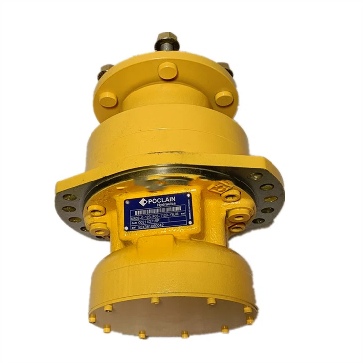 High Torque Poclain MS08 MSE08 MS11 MSE11 MS18 Series Radial Piston Hydraulic Motor MS02-2-123-F02-112E-H000